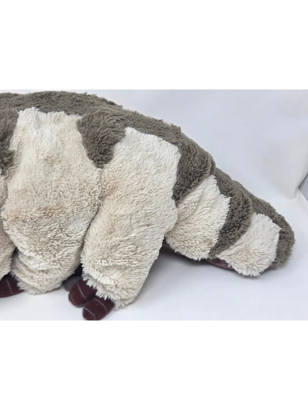 Large Appa Flying Bison Plush Stuffed Animal Cream Brown Six Legged Toy